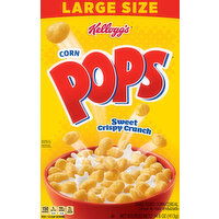 Corn Pops Sweetened Corn Cereal, Sweet Crispy Crunch, Large Size - 14.6 Ounce 