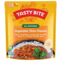 Tasty Bite Vegetable Tikka Masala, All Natural, Indian, Mild - 10 Ounce 