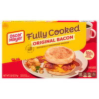 Oscar Mayer Bacon, Original, Fully Cooked - 2.52 Ounce 