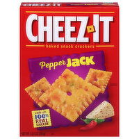 Cheez-It Snack Crackers, Baked, Pepper Jack