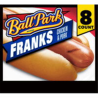 Ball Park Ball Park Classic Hot Dogs, 8 Count - 15 Ounce
