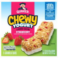 Quaker Granola Bars, Strawberry, Yogurt