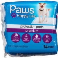 Paws Happy Life Protection Pads, Premium - 14 Each 