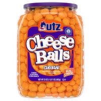 Utz Cheese Balls, Cheddar - 23 Ounce 