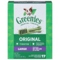 Greenies Dental Treats, Dental, Large, Original