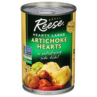 Reese Artichoke Hearts, Hearty, Large - 14 Ounce 