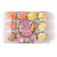 Cafe Valley Bakery 12ct Spring Chocolate Mini Cupcakes - 12 Each 