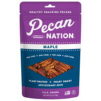 Pecan Nation Pecans, Maple - 4 Ounce 