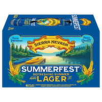 Sierra Nevada Summerfest Refreshing Summer Lager Beer - 6 Each