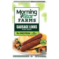 MorningStar Farms Sausage Links, Plant-Based - 8 Ounce 