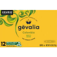 Gevalia Coffee, 100% Arabica, Medium, Colombia, K-Cup Pods - 12 Each 