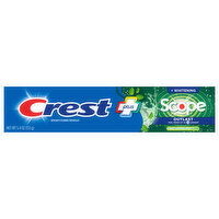 Crest Toothpaste, Fluoride, Anticavity, Long Lasting Mint - 5.4 Ounce 