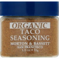 Morton & Bassett Taco Seasoning, Organic