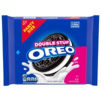 OREO Double Stuf Chocolate Sandwich Cookies, Party Size - 24.95 Ounce