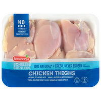 Brookshire's Chicken Thighs, Boneless, Skinless - 1.71 Pound 