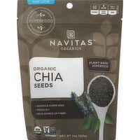 Navitas Chia Seeds, Organic - 8 Ounce 