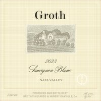 Groth Sauvignon Blanc California White Wine, 750 ml     - 750 Millilitre 