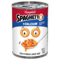 SpaghettiOs Pasta in Tomato & Cheese Sauce, + Calcium - 15.8 Ounce 