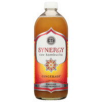 GT's Raw Kombucha, Gingerade - 48 Fluid ounce 