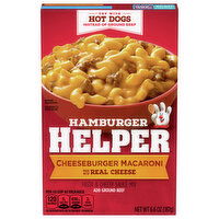 Hamburger Helper Pasta & Cheesy Sauce Mix, Cheeseburger Macaroni - 6.6 Ounce 