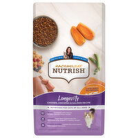 Rachael Ray Nutrish Food for Cats, Natural, Chicken, Chickpea & Salmon Recipe, Longevity - 3 Pound 