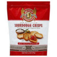 Boudin Sourdough Crisps, Sourdough, San Francisco, Sea Salt & Olive Oil