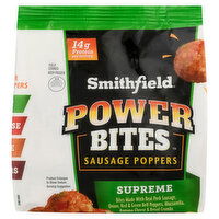 Smithfield Sausage Poppers, Supreme - 12 Ounce 