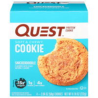 Quest Protein Cookie, Snickerdoodle, Soft & Chewy - 4 Each 