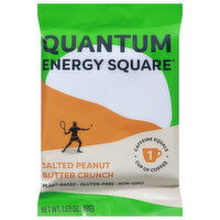 Quantum Energy Square Energy Bars, Salted Peanut Butter Crunch - 1.69 Ounce 