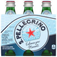 S.Pellegrino Mineral Water, Natural, Sparkling