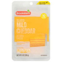 Brookshire's Mild Cheddar Cheese, Sliced - 10 Each 