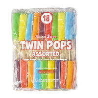 Budget Saver Twin Pops, Assorted - 18 Each 