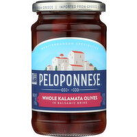 Peloponnese Kalamata Olives, Whole - 11.3 Ounce 