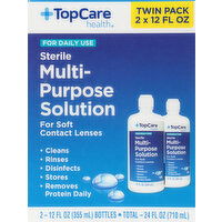 TopCare Multi-Purpose Solution, Sterile, Twin Pack - 2 Each 