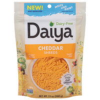 Daiya Cheese, Cheddar, Shreds - 7.1 Ounce 