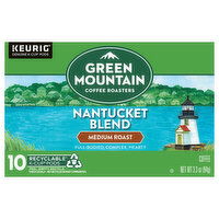 Green Mountain Coffee Roasters Coffee, Medium Roast, Nantucket Blend, K-Cup Pods