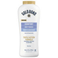 Gold Bond Body Powder, Comfort, Fresh Clean Scent - 10 Ounce 