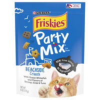 Friskies Cat Treats, Beachside Crunch, Party Mix - 6 Ounce 