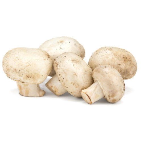 Whole White Mushrooms - Avg 0.37 Lb