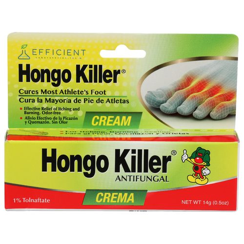 Hongo Killer Cream Antifungal - 0.5 Ounce