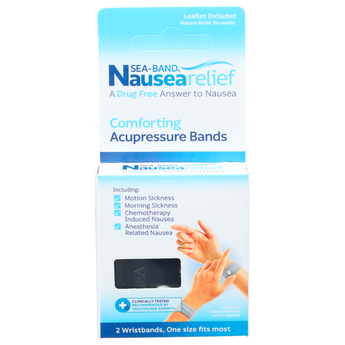 Sea-Band Nausearelief Wristbands - 2 Count