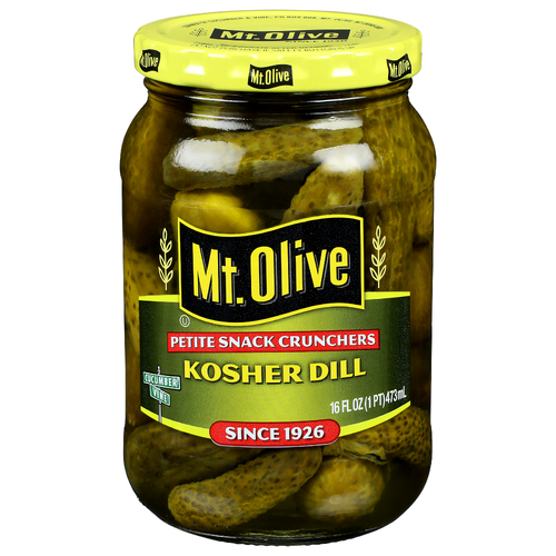 Mt. Olive Petite Snack Crunchers Kosher Dill - 16 Fluid Ounce