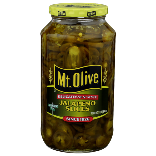 Mt. Olive Delicatessen Style Jalapeno Slices - 32 Fluid Ounce