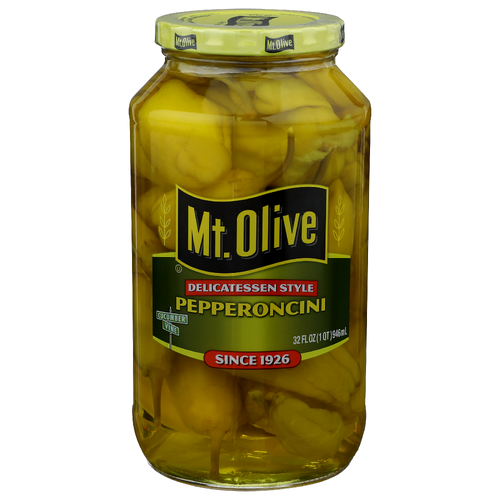 Mt. Olive Delicatessen Style Pepperoncini - 32 Fluid Ounce