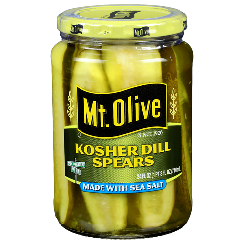 Mt. Olive Kosher Dill Spears - 24 Fluid Ounce