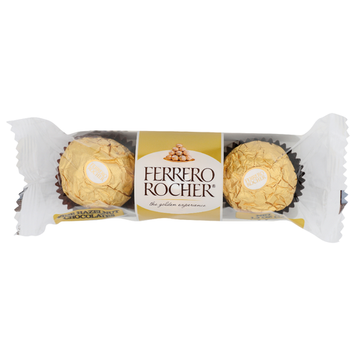 Ferrero Rocher Fine Hazelnut Chocolates - 1.3 Ounce