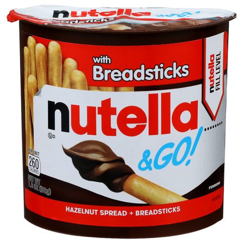 Nutella & Go! Hazelnut Spread + Breadsticks - 1.8 Ounce