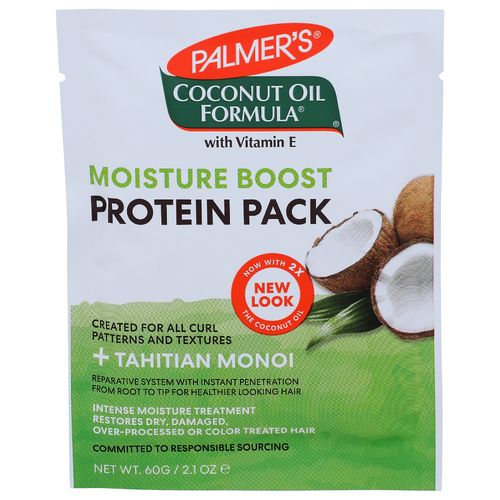 Palmer's Coconut Oil Formula Moisture Boost Protein Pack - 2.1 Ounce