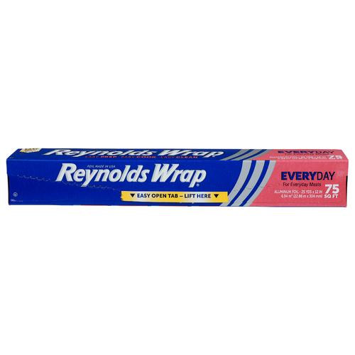 Reynolds Wrap Aluminum Foil 75 Square Feet - 75 Square foot