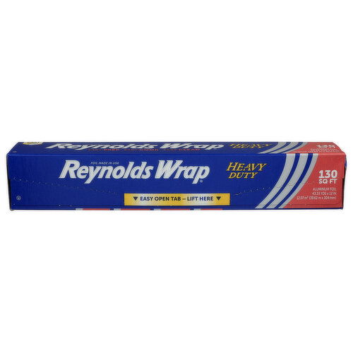 Reynolds Wrap Aluminum Foil, Heavy Duty - 130 Square foot